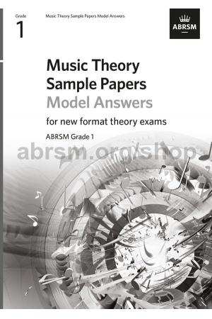 英皇考级2021年版Music Theory Sample Papers音乐理论样本第一级 答案 英文版