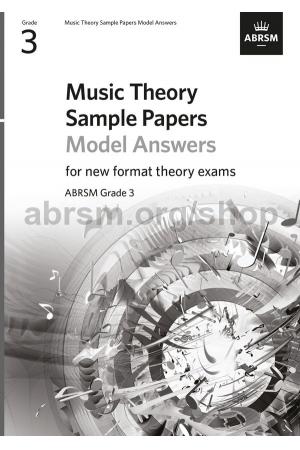 英皇考级2021年版Music Theory Sample Papers音乐理论样本第三级 答案 英文版