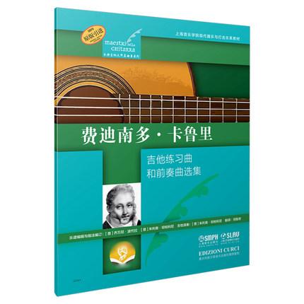 费迪南多 卡鲁里 吉他练习曲和前奏曲选集 送音频 古典吉他大师名曲集系列