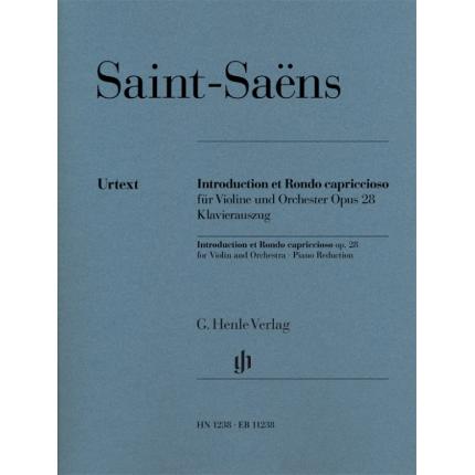 SAINT-SAËNS 圣桑 引子与回旋随想曲--为小提琴与钢琴而作 op. 28 HN 1238
