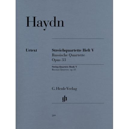  HAYDN 海顿 弦乐四重奏 V op. 33 (俄罗斯) HN 209 