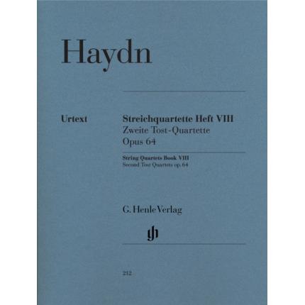  HAYDN 海顿 弦乐四重奏 VIII op. 64 (第二托斯特) HN 212 