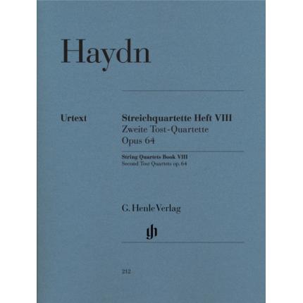  HAYDN 海顿 弦乐四重奏 VIII op. 64 (第二托斯特) HN 212 