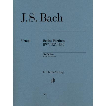 J.S.巴赫 六首帕蒂塔 BWV 825-830 HN 518