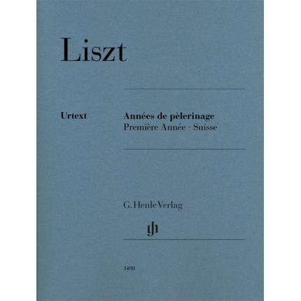 【原版乐谱】 Liszt 李斯特 旅行岁月，第一年：瑞士 HN 1490