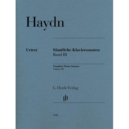 【原版乐谱】Haydn 海顿 钢琴奏鸣曲全集 卷III  HN 1340
