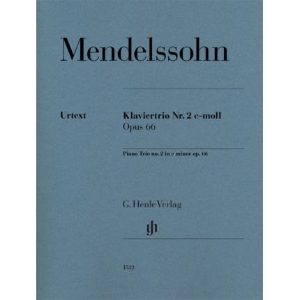 MENDELSSOHN 门德尔松 c小调第一钢琴三重奏 op.66 HN 1532