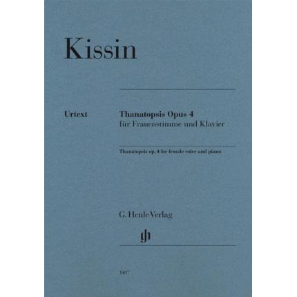 EVGENY KISSIN 叶甫格尼 基幸 死之冥想 op. 4--女高音与钢琴 HN 1487