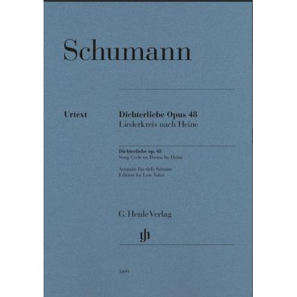 Schumann 舒曼 诗人之恋 op. 48(低音） HN 1499