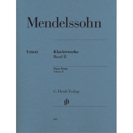 【原版】Mendelssohn 门德尔松 钢琴作品集 卷II HN 861