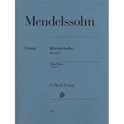 【原版】Mendelssohn 门德尔松 钢琴作品集 卷I HN 860