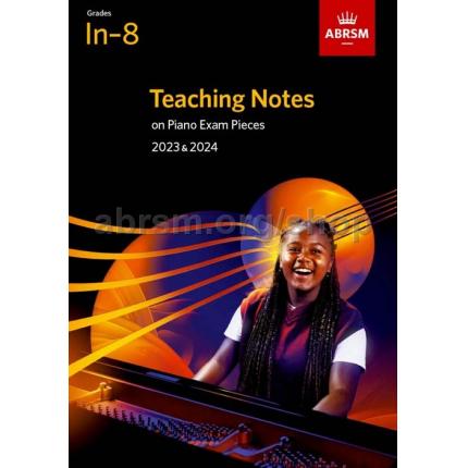 英皇考级 : 钢琴考级 Teaching Notes In-8级 2023—2024钢琴教学笔记理论指导教师用书 （英文版）
