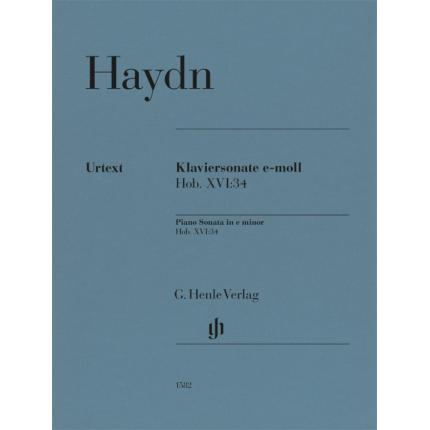  HAYDN 海顿 e小调钢琴奏鸣曲 Hob. XVI:34 HN 1582