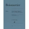 BOISMORTIER 博伊斯莫蒂尔 六首奏鸣曲--为两把大提琴(低音提琴)而作，作品14 HN 1599