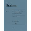 BRAHMS 勃拉姆斯 A大调小提琴奏鸣曲 op. 100 HN 1569