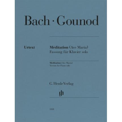  CHARLES GOUNOD 《圣母颂》古诺-改编 J S 巴赫作品 钢琴版 HN 1301