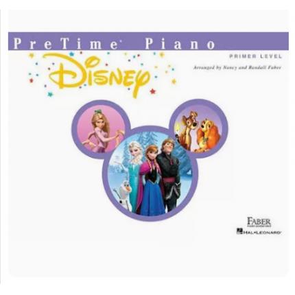  菲伯尔迪士尼钢琴曲集 第一级 PRE TIME PIANO DISNEY HL00275426