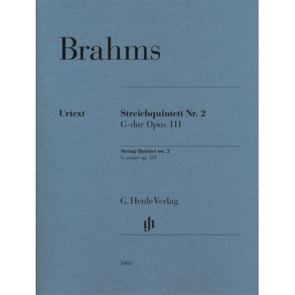  BRAHMS 勃拉姆斯 G大调第二弦乐五重奏，op. 111 HN 1483