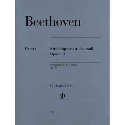 BEETHOVEN 贝多芬 升c小调弦乐四重奏 op. 131 HN 742