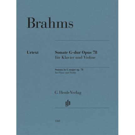 BRAHMS 勃拉姆斯 G 大调小提琴奏鸣曲 op. 78 HN 1568