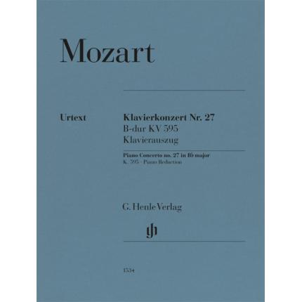  预售 Mozart 莫扎特  降B大调第27号钢琴协奏曲KV 595 HN 1534