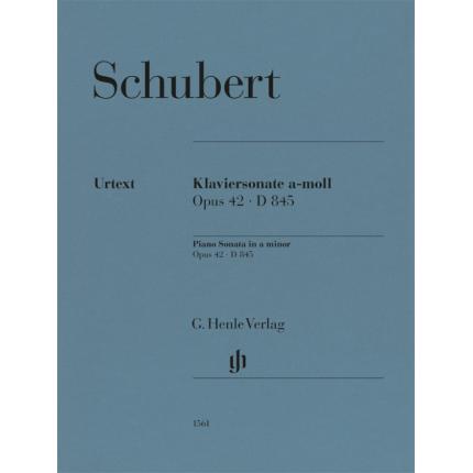预售  弗朗茨·舒伯特  a小调钢琴奏鸣曲 op. 42 D 845 HN 1561 
