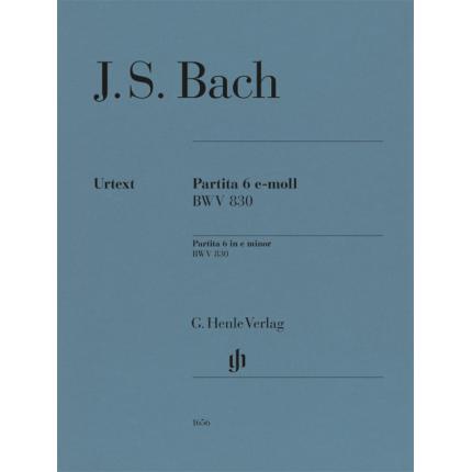 J.S.巴赫  Partita Nr. 6 e-moll BWV 830 e小调帕蒂塔BWV 830 HN 1656