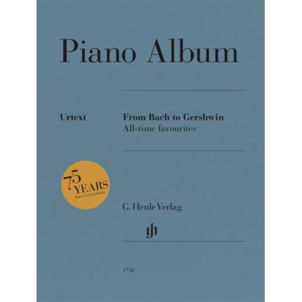 Henle Album From Bach to Gershwin 钢琴特辑：从巴赫到格什温 HN 1750 