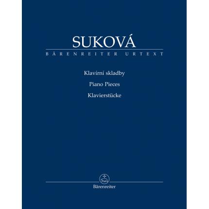 苏库娃 钢琴独奏作品集 Sukova Otilie Piano Pieces BA11557