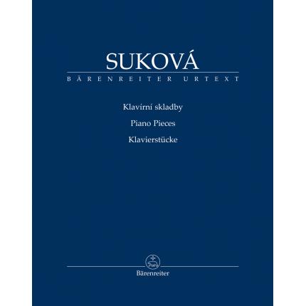 苏库娃 钢琴独奏作品集 Sukova Otilie Piano Pieces BA11557