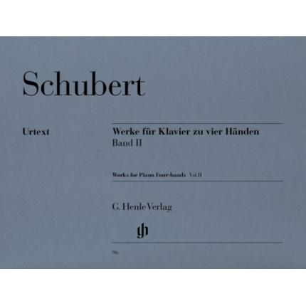  SCHUBERT 舒伯特 钢琴四手联弹 第二卷 HN 96  