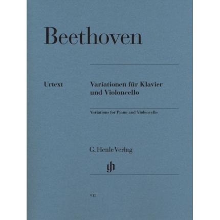 BEETHOVEN 贝多芬 大提琴变奏曲 HN 913