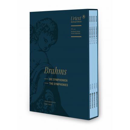 Johannes Brahms 勃拉姆斯 交响曲总谱（1--4套装版）PB 5501