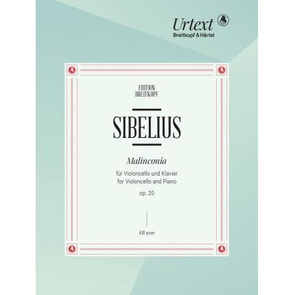Sibelius 让·西贝柳斯 马林科尼亚--大提琴与钢琴而作 EB 9391 