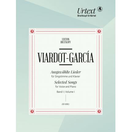 Viardot-García 宝琳·维阿多·加西亚 艺术歌曲选 第一卷 EB 8887