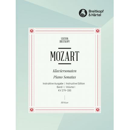 Mozart 莫扎特 钢琴奏鸣曲 第一册 Nos. 1-10 EB 8320