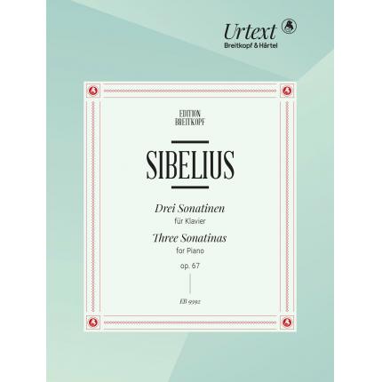  Sibelius 西贝柳斯 三首钢琴奏鸣曲 3 Sonatinas Op. 67 EB 9392