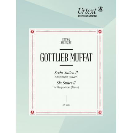  Gottlieb Muffat 歌特勒布•木法特 大键琴（羽管键琴）组曲 第二卷 EB 9325 