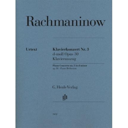 RACHMANINOFF 拉赫玛尼诺夫 d小调第三钢琴协奏曲 op.30 HN 1452