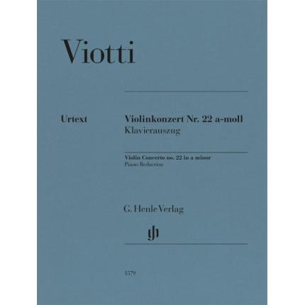 VIOTTI 维奥蒂 a小调第22小提琴协奏曲 HN 1579