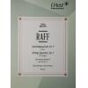  Joachim Raff 约阿希姆·拉夫  第七弦乐四重 D major Op. 192/2 EB 9462