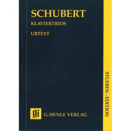  SCHUBERT 舒伯特 钢琴三重奏 Piano Trios（学习版） HN 9193