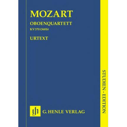  MOZART 莫扎特 F大调双簧管四重奏 K.370 (368b)（学习版）HN 9794