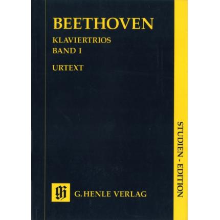 BEETHOVEN 贝多芬 钢琴三重奏 第I卷（学习版）HN 9024