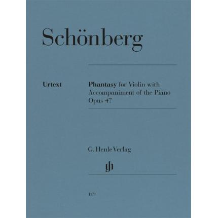  SCHONBERG 勋伯格 幻想曲 小提琴与钢琴伴奏op.47 HN1171