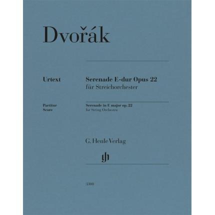  DVOŘÁK 德沃夏克 E大调弦乐小夜曲 Op.22 总谱 HN 3300 