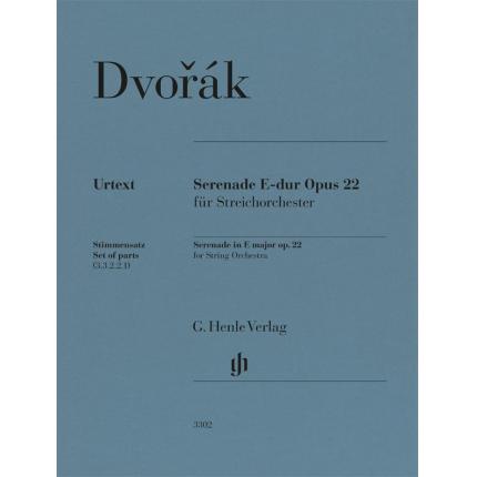 DVOŘÁK 德沃夏克 E大调弦乐小夜曲 Op.22 分谱 HN 3302 
