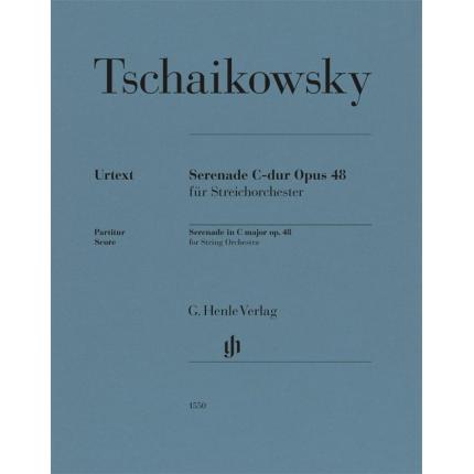  TCHAIKOVSKY 柴可夫斯基 C大调弦乐小夜曲 op. 48 总谱 HN 1550