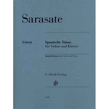  SARASATE 萨拉萨蒂 西班牙舞曲（为小提琴和钢琴而作）HN 1370