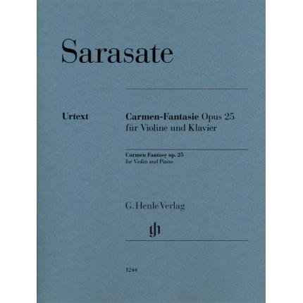  SARASATE 萨拉萨蒂 卡门幻想曲 op. 25（小提琴与钢琴）HN 1244